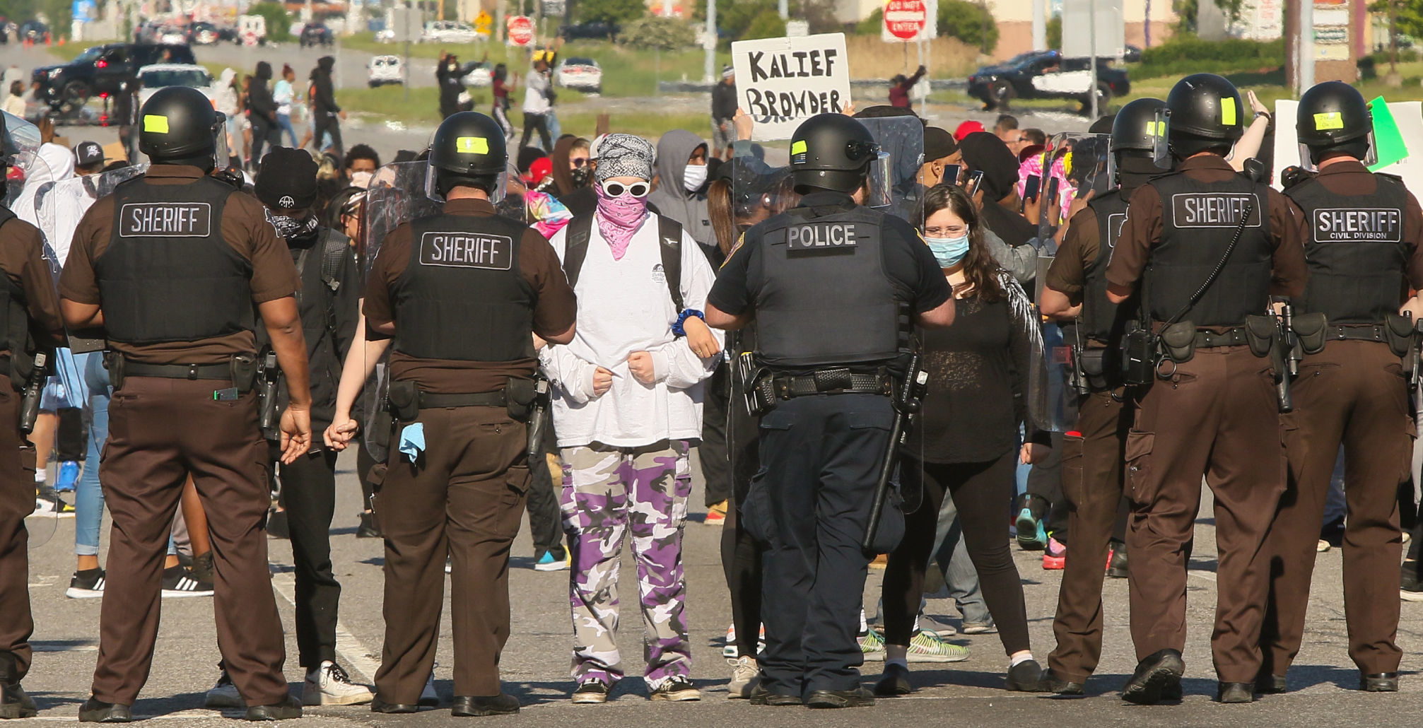 Standoff on U.S. 30